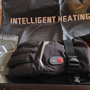 Savior Heated Gloves, Unisex, Size Small, Black